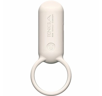 Pierścień wibrujący - Tenga SVR Smart Vibe Ring Sand Beige